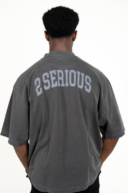 2SRS Oversized Statement Tee – Drop-Shoulder, Everyday Lifestyle Fit