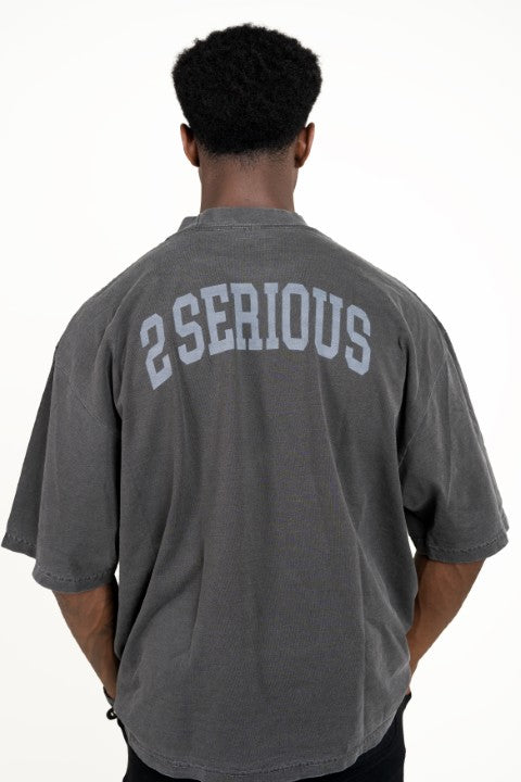 2SRS Oversized Statement Tee – Drop-Shoulder, Everyday Lifestyle Fit