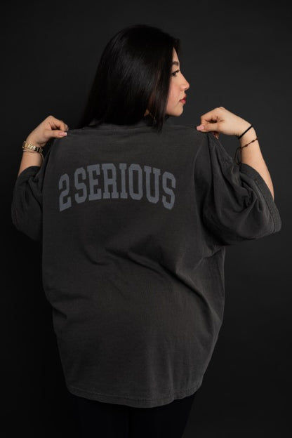 2SRS Oversized Statement Tee – Drop-Shoulder, Everyday Lifestyle Fit